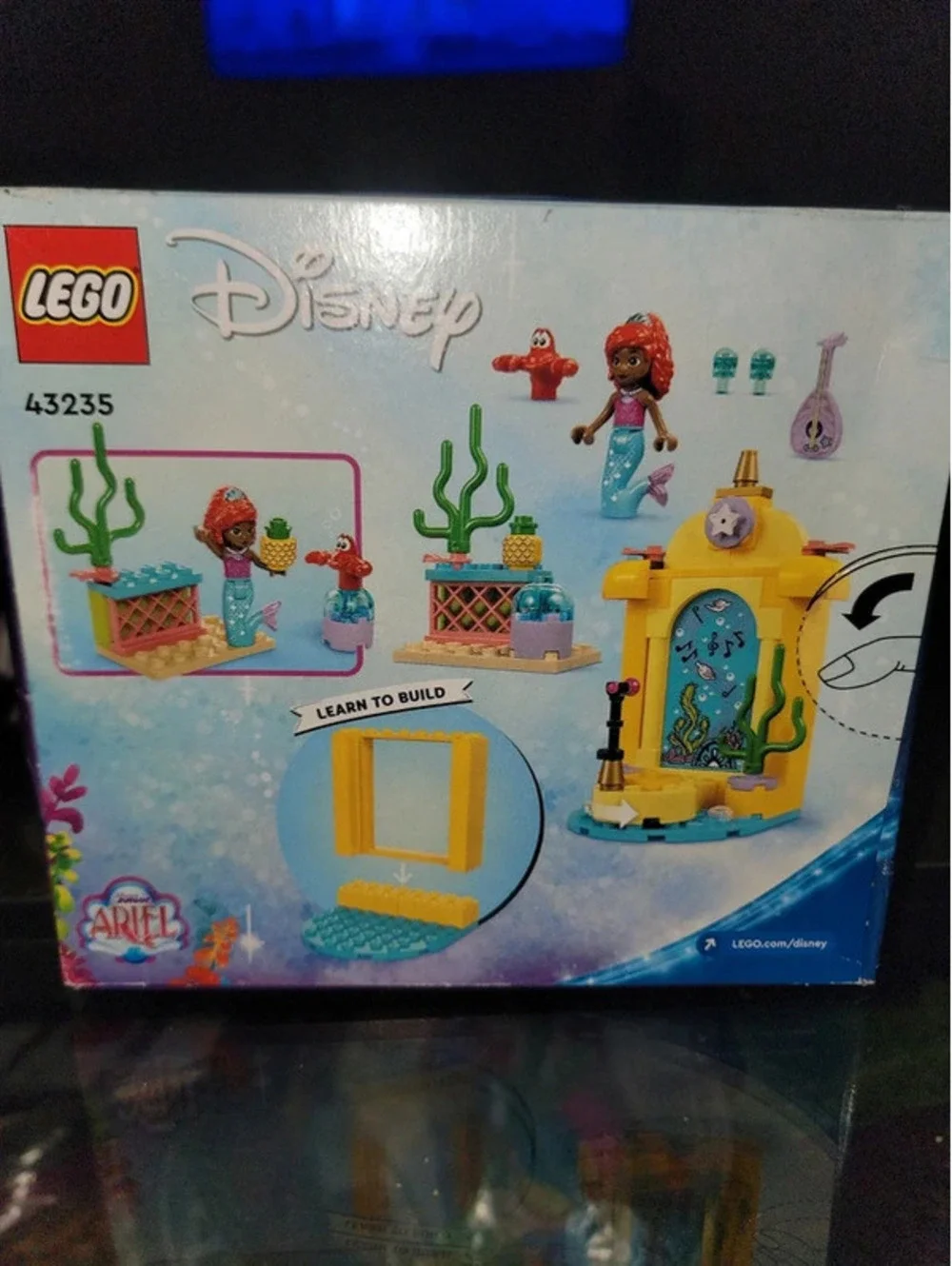 Disney lego Ariels music stage 60 pcs